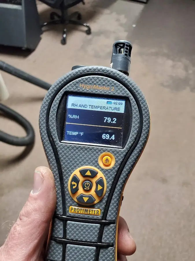 Moisture meter humidity assessment for Fire & Smoke Damage Restoration in Winthrop